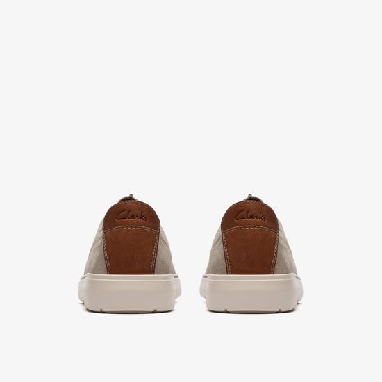 Flexwell Tie Grey Suede Shoes - Image 5