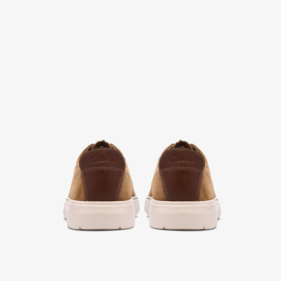 Flexwell Tie Sand Suede Shoes - Image 5