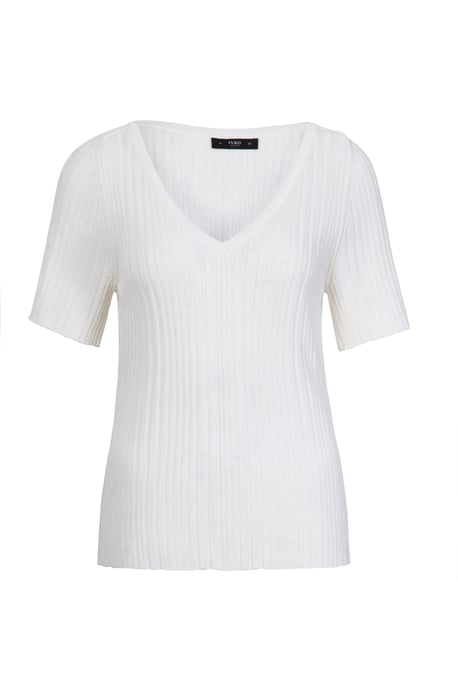 Solid Pullover, V Neck - Image 5