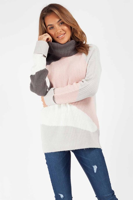 Colour block Jumper - Image 2