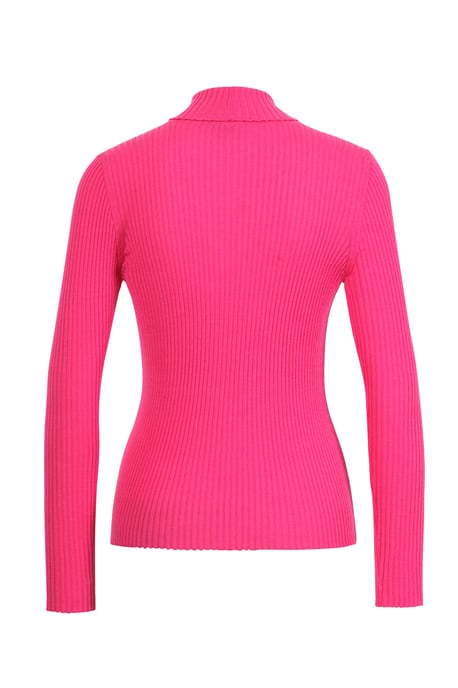 Ribbed Pullover, Turtleneck - Image 2