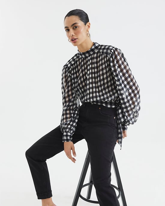 River Island Womens Mom Sculpt Jeans Black Denim - Image 3