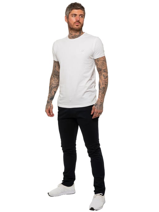 Enzo | Mens Slim Fit Stretch Chinos - Image 5