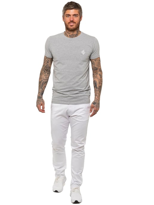 Enzo | Mens Slim Fit Stretch Chinos - Image 4