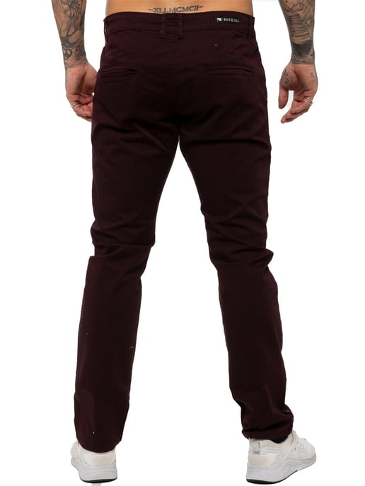 Enzo | Mens Slim Fit Stretch Chinos - Image 4