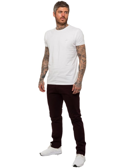 Enzo | Mens Slim Fit Stretch Chinos - Image 6