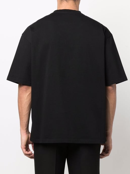 Paris Logo T-shirt in Black - Image 4