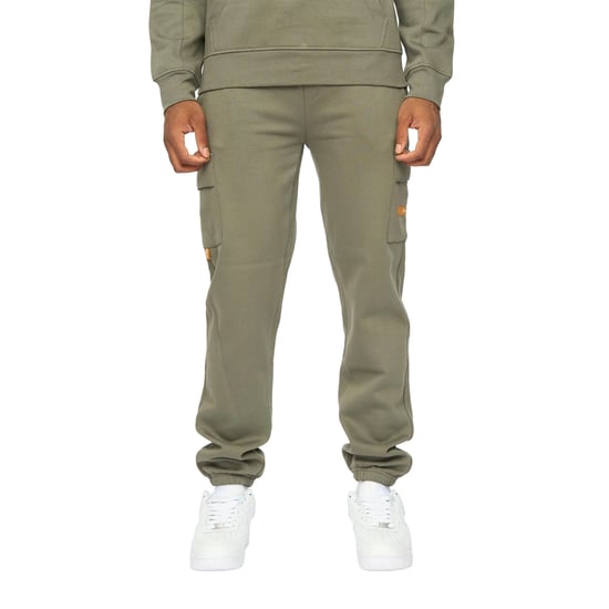 Duck and Cover Mens Adamsberg Tracksuit Set (Dark Olive) - Image 3