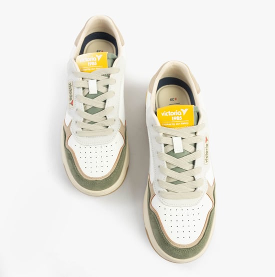 Victoria C80 Womens Trainers Kaki - Image 2