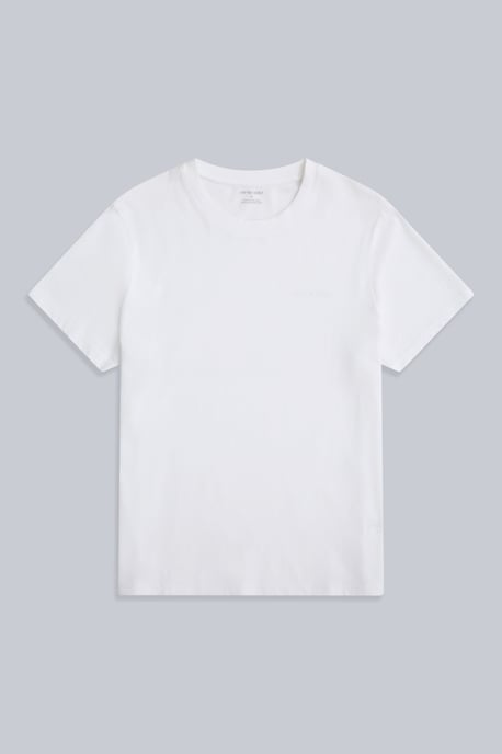 'Icon' Men's Tee Cotton Slim Fit Everyday Comfy Casual T-Shirt White - Image 5