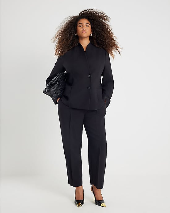 River Island Womens Straight Leg Trousers Black - Image 4