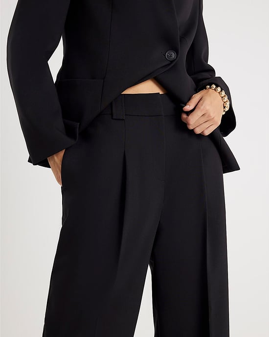 River Island Womens Straight Leg Trousers Black - Image 5