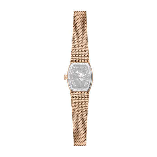 Bulova Goddess Of Time Dames Horloge Rosékleurig 97L185 - Image 2