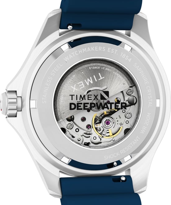 Timex Deep Water Meridian Heren Horloge Blauw TW2Y39900 - Image 4
