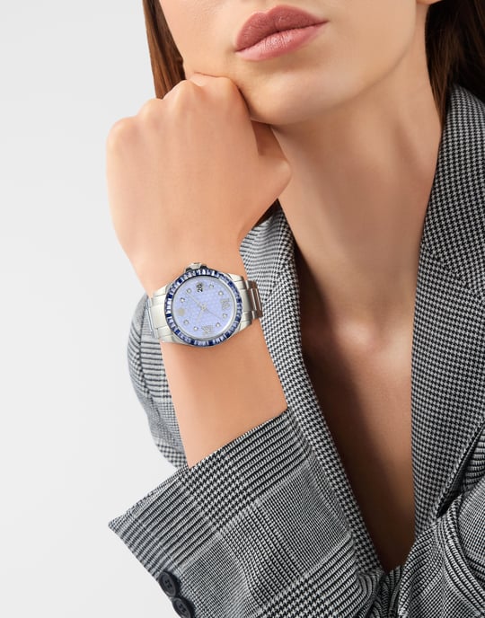 Philipp Plein Ladyempire Dames Horloge Zilverkleurig PW2FA0125 - Image 3