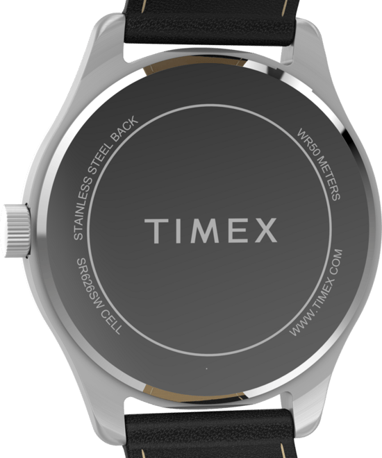 Timex Main Street Heren Horloge Zwart TW2Y16000 - Image 3