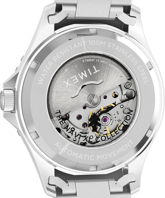 Timex Navi Heren Horloge Zilverkleurig TW2Y15200 - Image 4