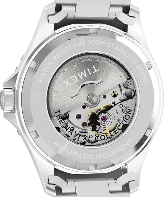 Timex Navi Heren Horloge Zilverkleurig TW2Y15300 - Image 4
