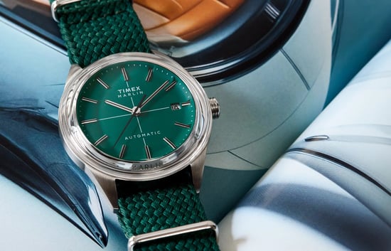 Timex Marlin Jet Heren Horloge Groen TW2Y24400 - Image 6