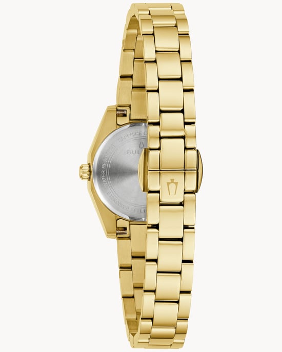 Bulova Surveyor Dames Horloge Goudkleurig 97L187 - Image 2