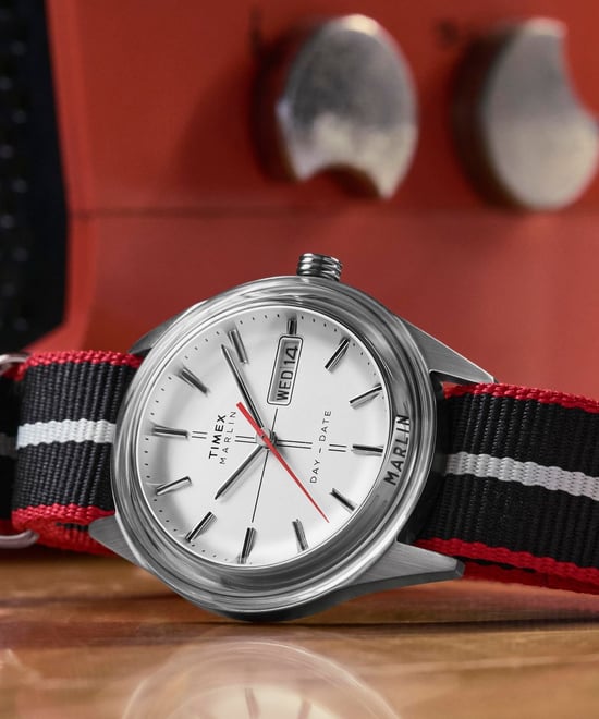 Timex Marlin Jet Heren Horloge Zwart TW2Y37300 - Image 5