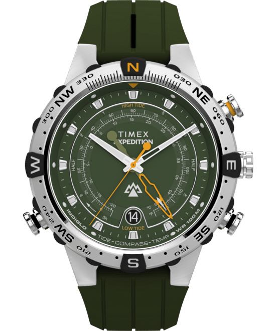 Timex Expedition North Tide/temp/compass Heren Horloge Groen TW2Y14400 - Image 1
