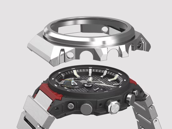 Casio G-shock G-steel Men's Silver Watch GST-B1000D-1AER - Image 4