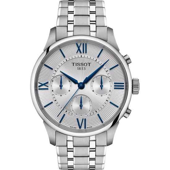 Tissot Chemin Des Tourelles Men's Silver Watch T1394621103800 - Image 1