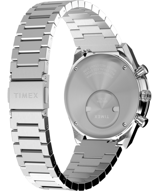 Timex Q Sport Heren Horloge Zilverkleurig TW2Y36200 - Image 3