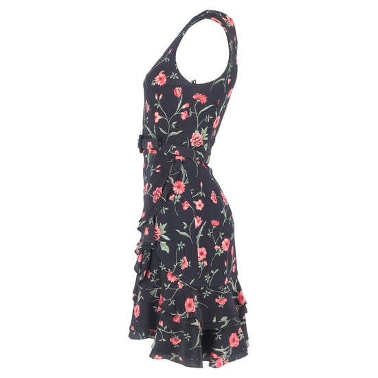 Michael Kors Collectie Bloemenprint Mini-jurk met Ceintuur in Multicolor Viscose - Image 2
