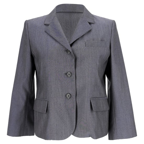 Marc Jacobs Enkelknoops Blazer in Grijze Wol - Image 1