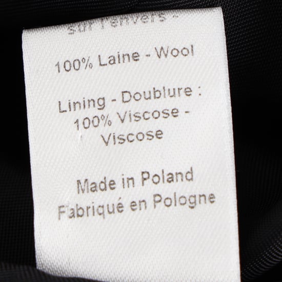 Joseph Enkelknäppt Blazer med Fickor i Svart Ull - Image 6