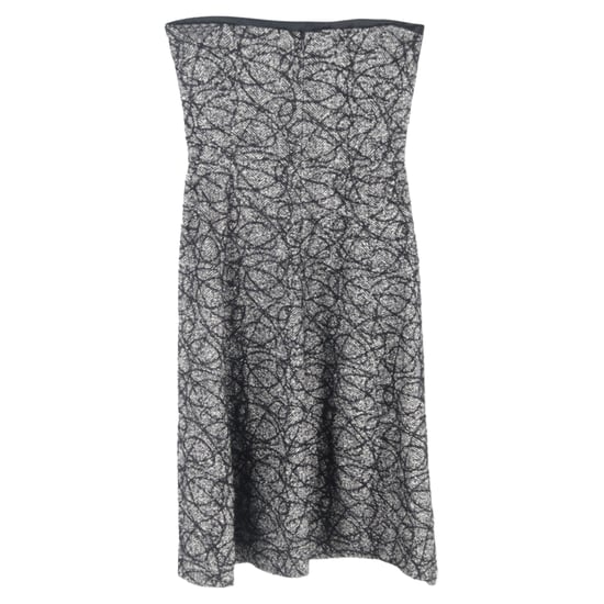 Max Mara Tweed Mini-jurk in Grijs Virgin Wol - Image 2