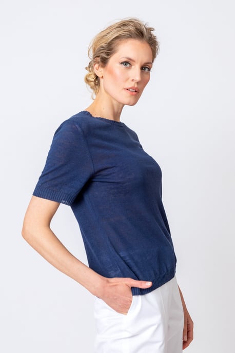 Sleeveless Pullover,   Structure Pattern - Image 3
