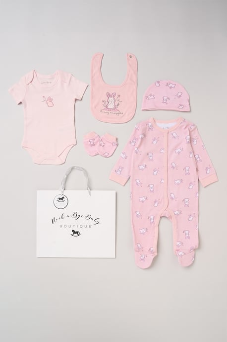 Cotton 5-Piece Baby Gift Set - Image 1