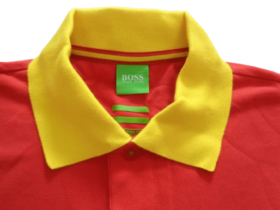 Hugo Boss Paddy Flag Spain Mens T-Shirt - Small - Image 3