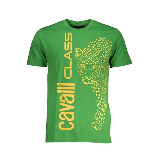 Leren T-shirt met Luipaardprint Casual Stijl - Image 1