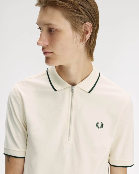 Polo Shirt in Ivory - Image 2