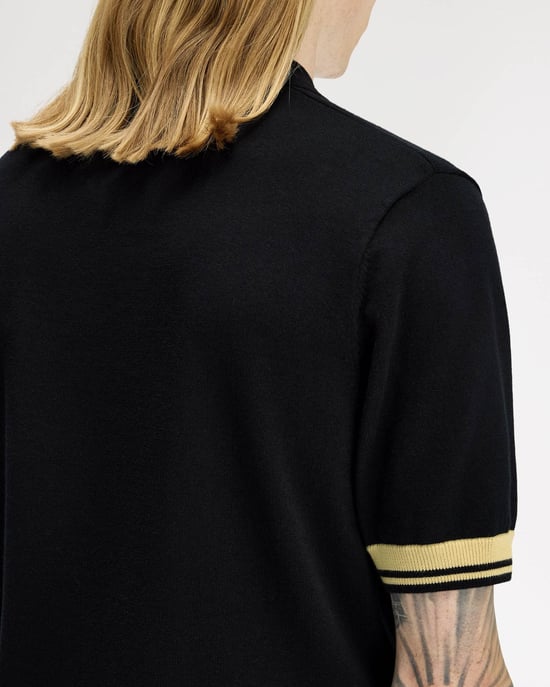 Polo Shirt in Black - Image 6