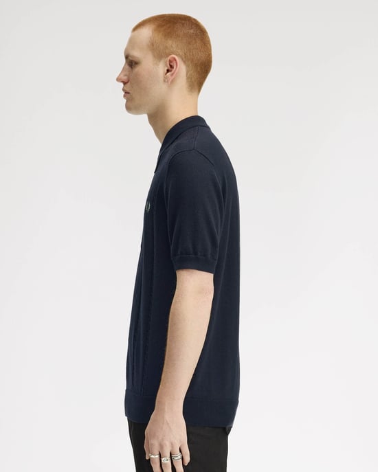 Polo Shirt in Dark Blue - Image 5