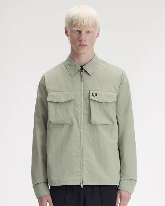 M37 Overshirt in Sage Green - Image 1