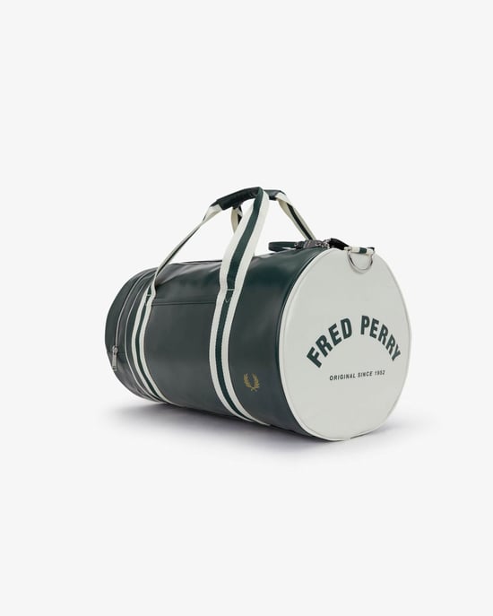 Grassroots Barrel Bag in Dark Green - Image 4