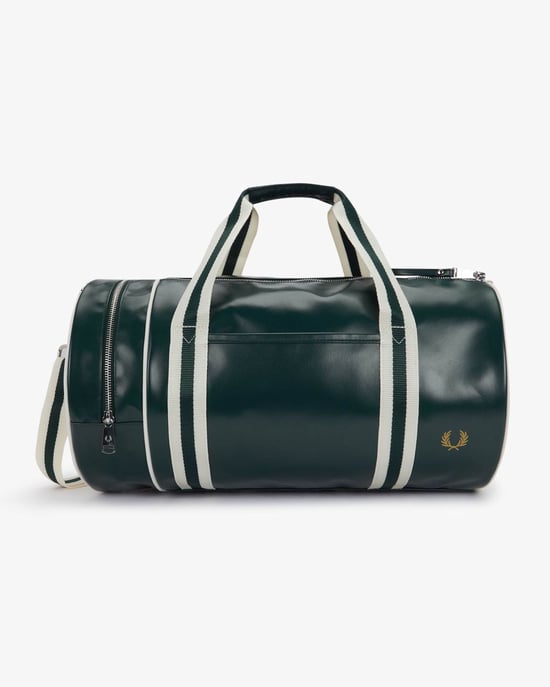 Grassroots Barrel Bag in Dark Green - Image 5