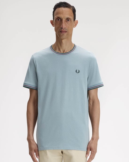 T-Shirt in Light Blue - Image 1