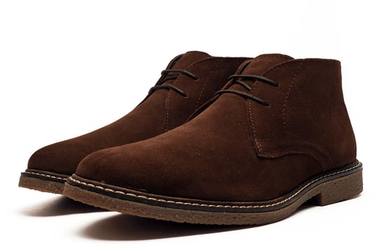 Maine Fennel by Debenhams Mens Suede Boots - Image 1