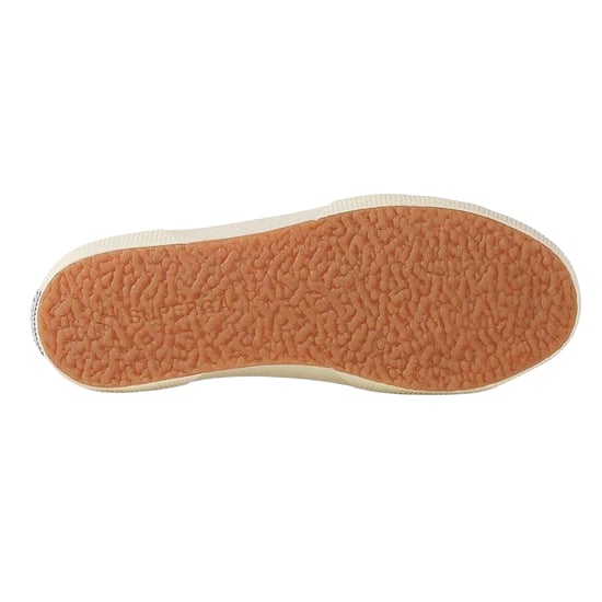 Superga Womens/Ladies 2750 Woven Leather Trainers (Beige/Off White) - Image 5