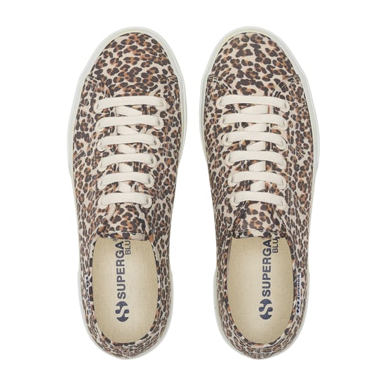Superga Dames/Dames 3740 Leggera schoenen met luipaardprint (Luipaard/Avorio) - Image 4