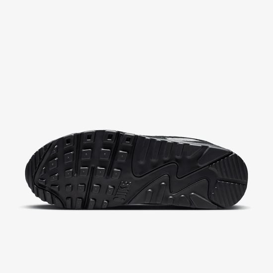 Nike Air Max 90 Mens Trainers Black Volt/Cool Grey - Image 2