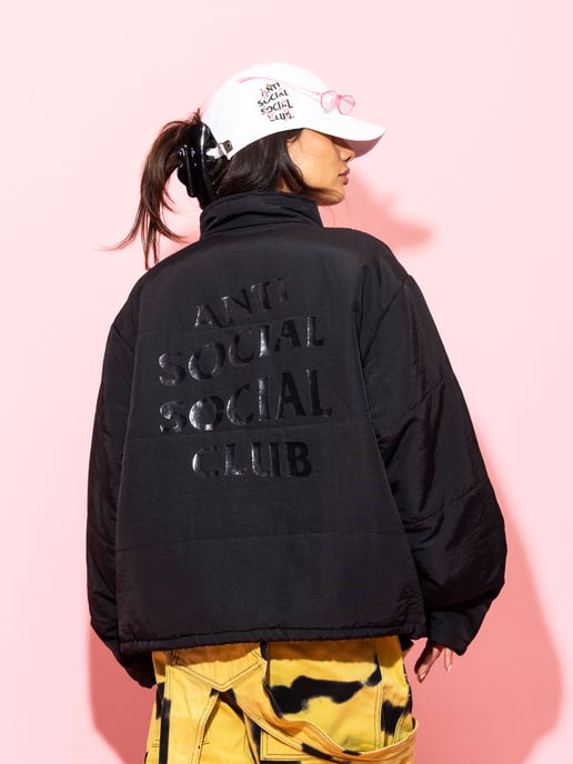 ASSC Standard Issues Puffer Jacket in Black - Image 2
