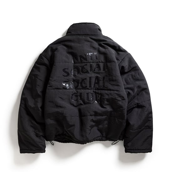 ASSC Standard Issues Puffer Jacket in Black - Image 3